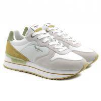 Женские кроссовки Pepe Jeans London (RUSPER YOUNG PLS30991), белые, арт: PLS30991