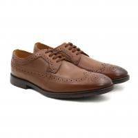 Мужские дерби брогированные Clarks, коричневые, арт: 26143813