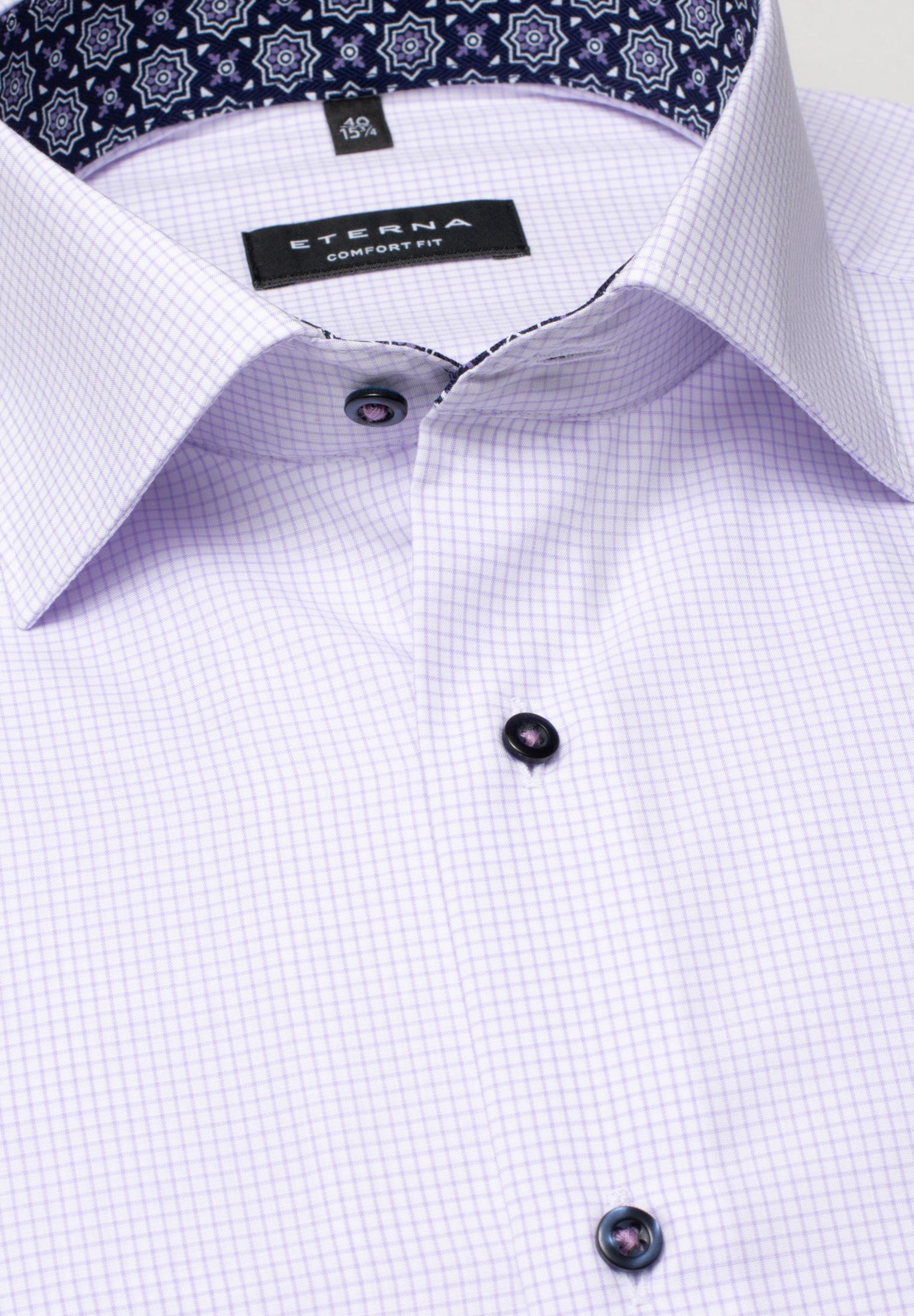 Мужская рубашка ETERNA, белая, цвет белый, размер 46 - фото 4