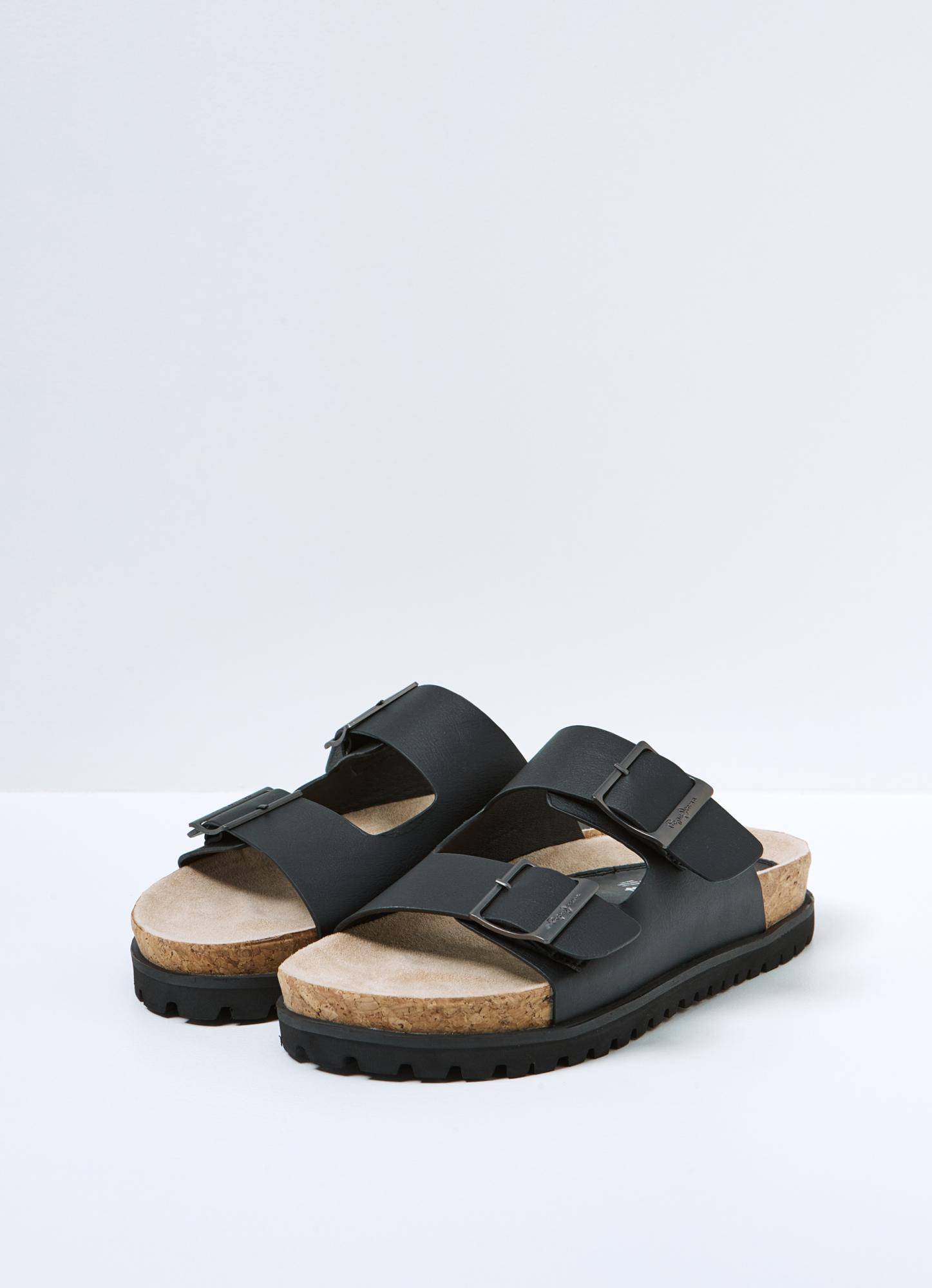 

Мужские сланцы Pepe Jeans London (URBAN SANDAL SMART CORK s_PMS90097), черные, Черный