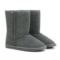 Детские сапоги из овчины (угги) EMU Australia, серые, арт: T10102
