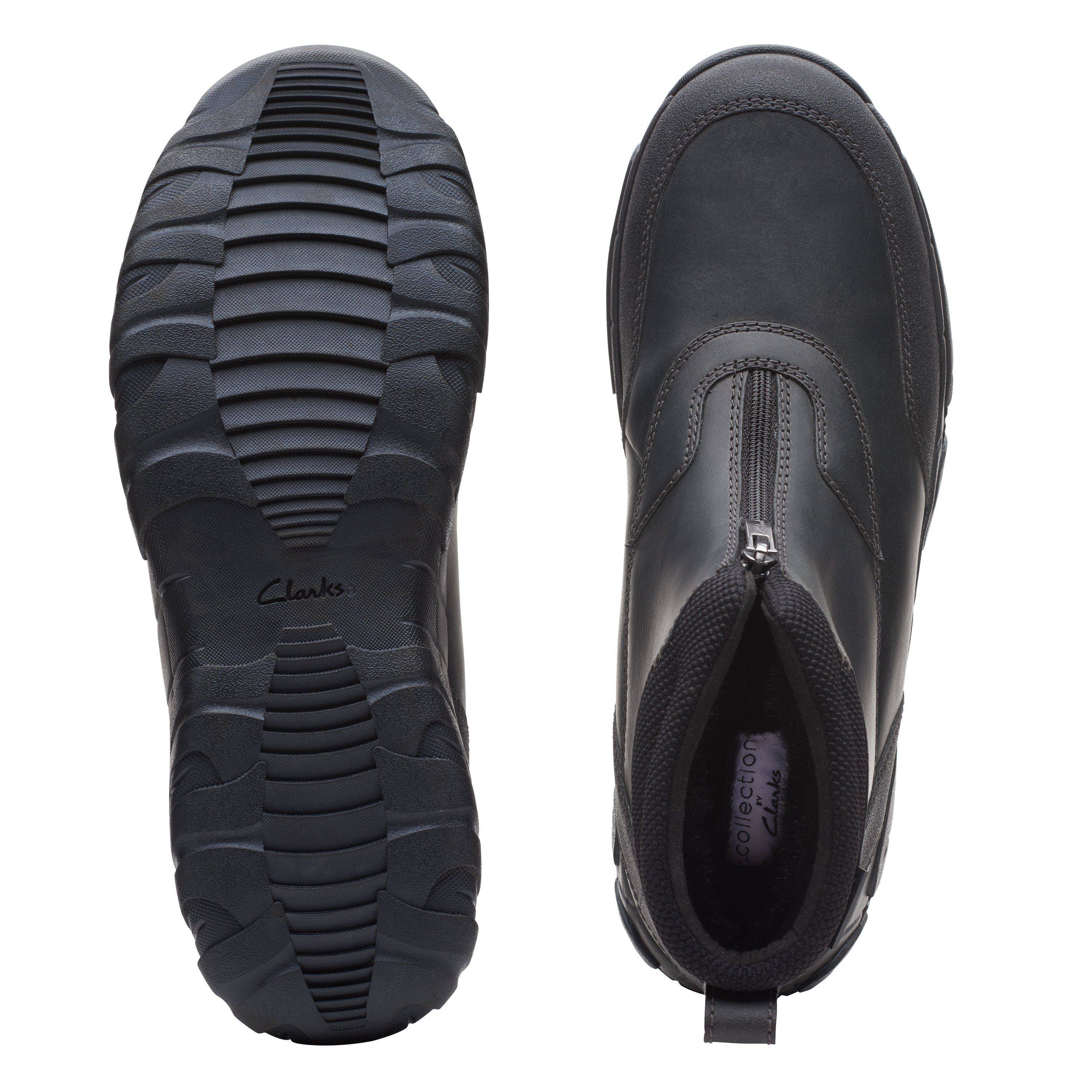 Мужские ботинки на молнии Clarks (Grove Zip II 26163588), черные, цвет черный, размер 40 - фото 7