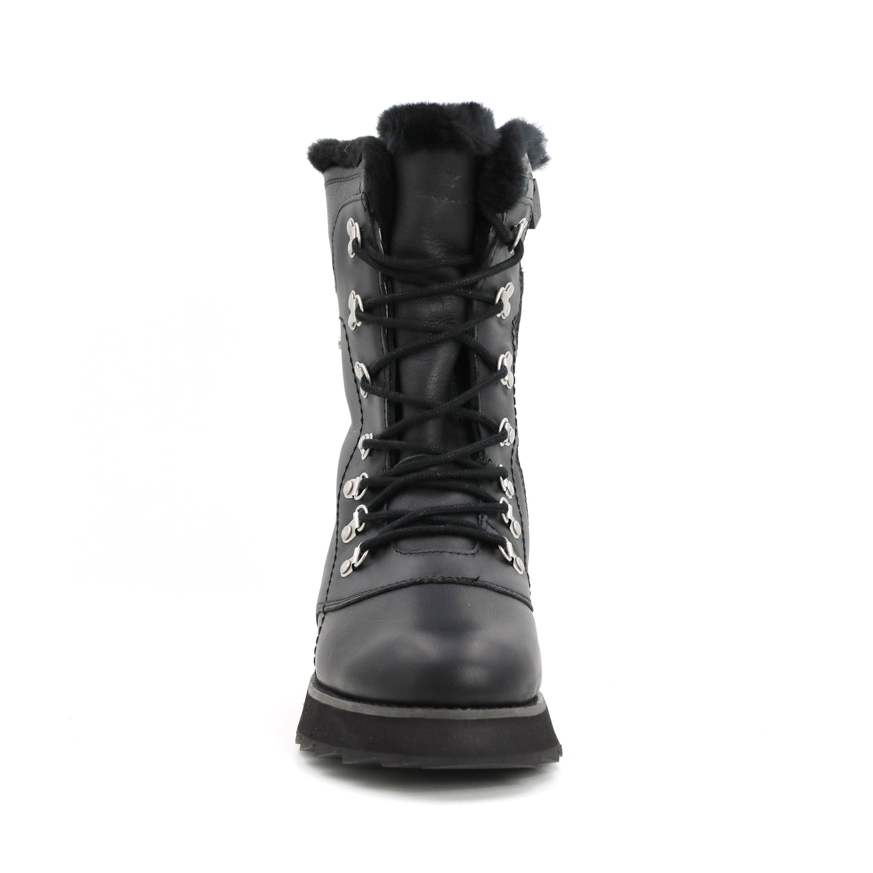 Женские высокие ботинки EMU Australia (Comoro 2.0 W12814), черные, цвет черный, размер 37 - фото 6