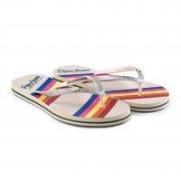 Женские вьетнамки Pepe Jeans London(RAKE FABI PLS70066), серебряные, арт: PLS70066
