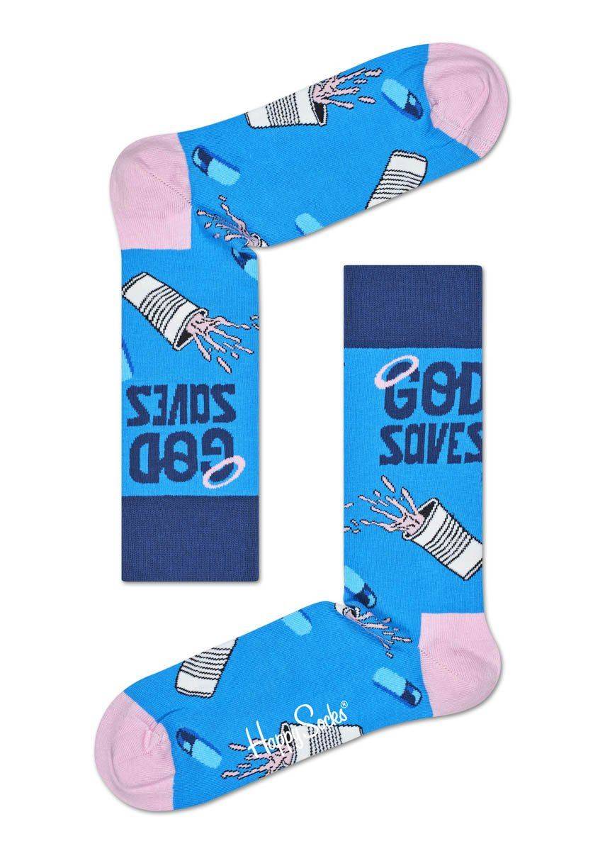 Носки Happy socks Pasta Oner Sock GCZ01 6000, размер 29