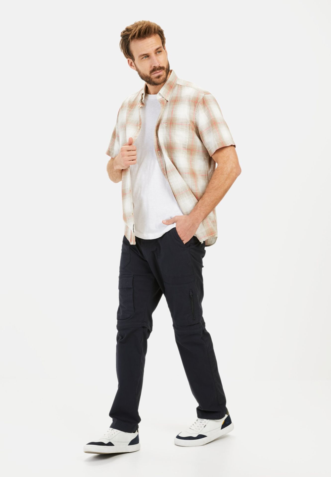 

Мужская рубашка Camel Active, красная, Красный