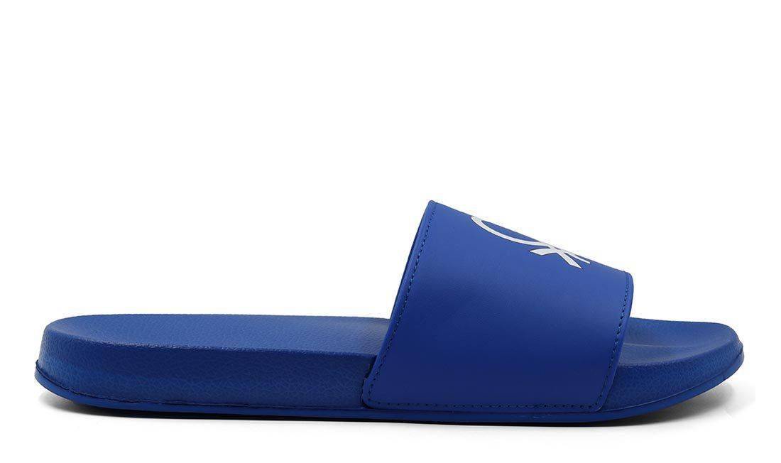 Мужские сланцы United Colors of Benetton (MACK LOGO BTM119205), синие, цвет синий, размер 41 - фото 2