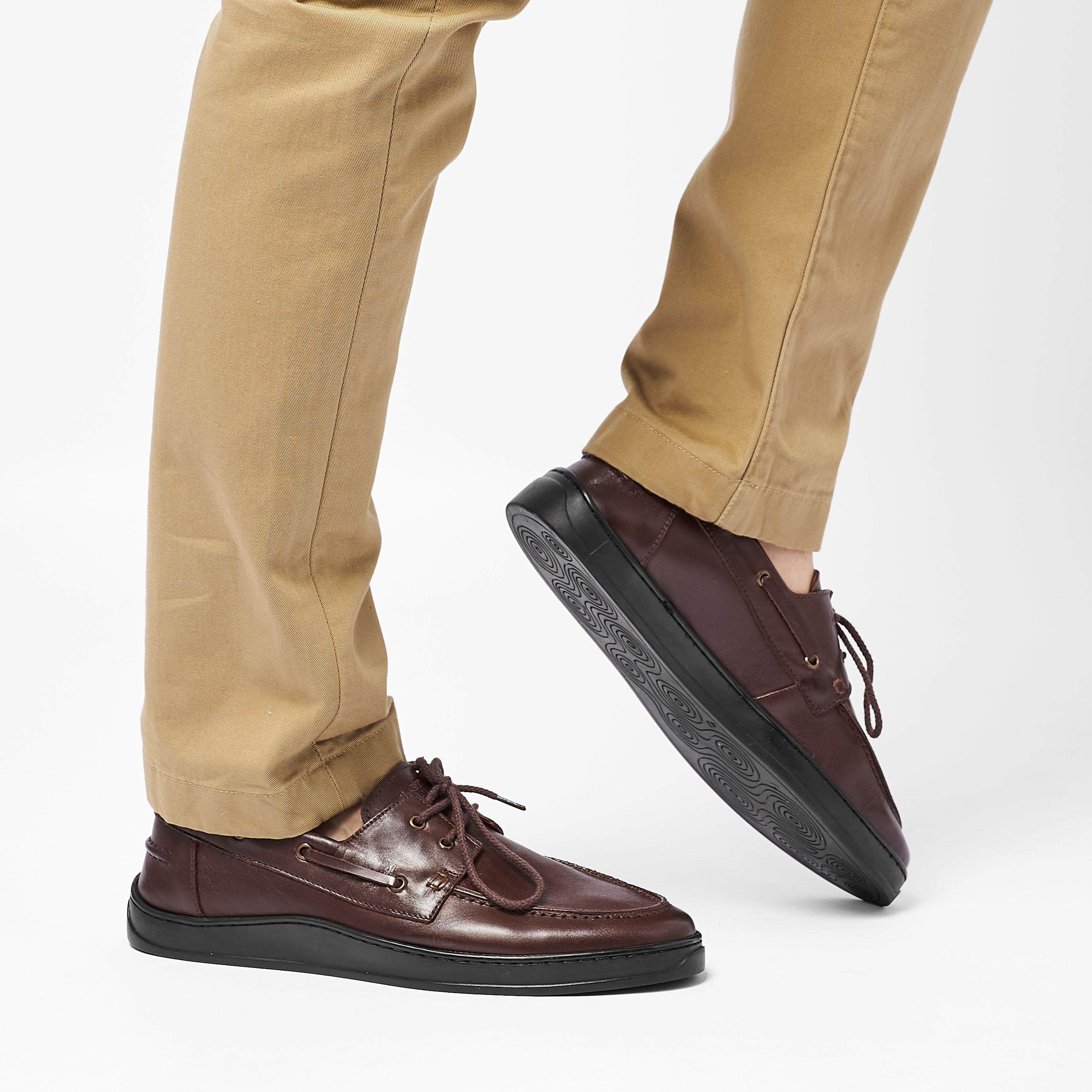 

Мужские мокасины Clarks, коричневые, Коричневый