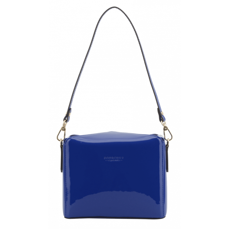 Кросс-боди Maison Pourchet Cassetta  Vernis 86001, цвет синий, размер ONE SIZE - фото 1