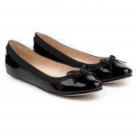 Женские балетки Buffalo shoes(Annelie 1520074), черные, арт: 1520074
