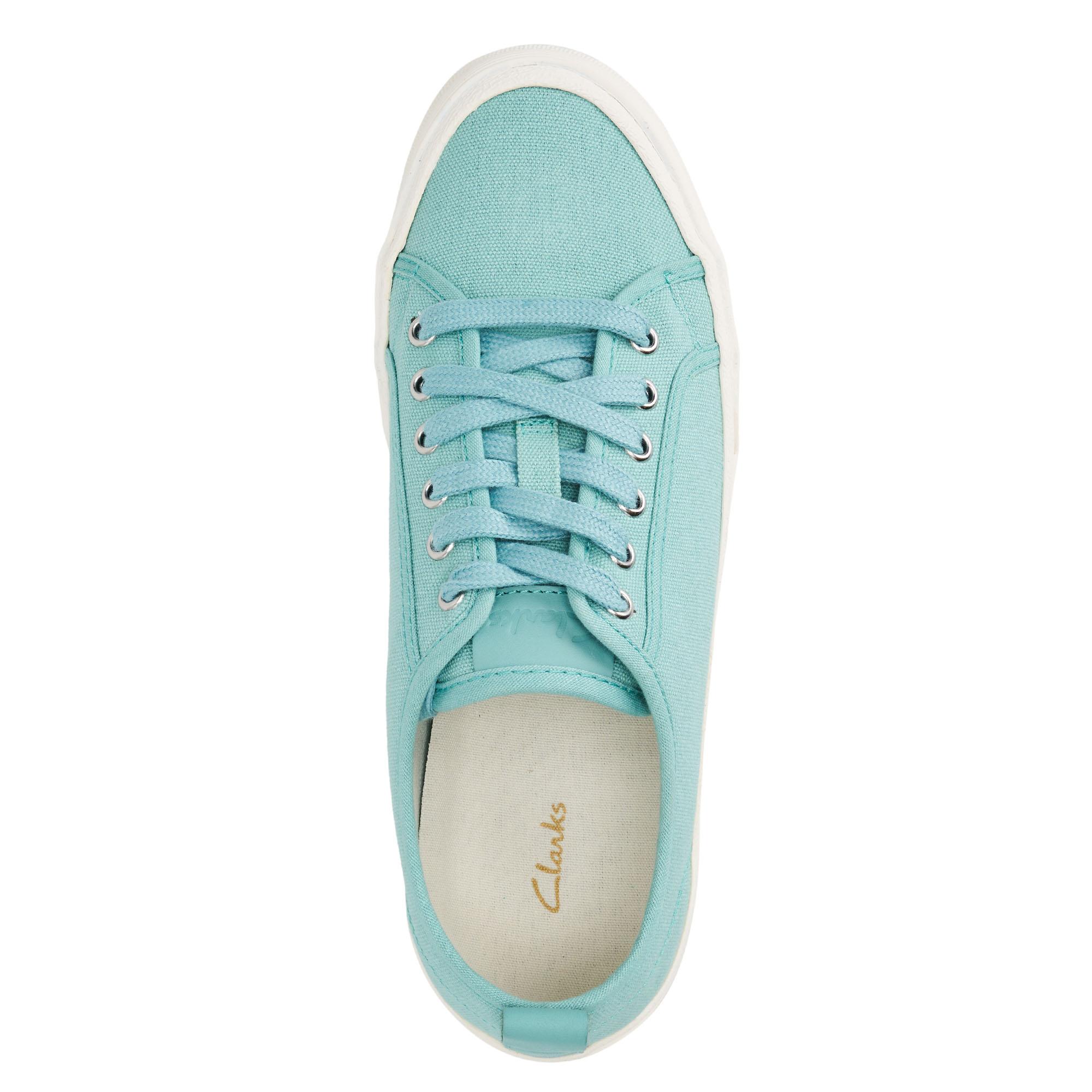 

Женские кеды Clarks (Roxby Lace 26164981), голубые, Голубой