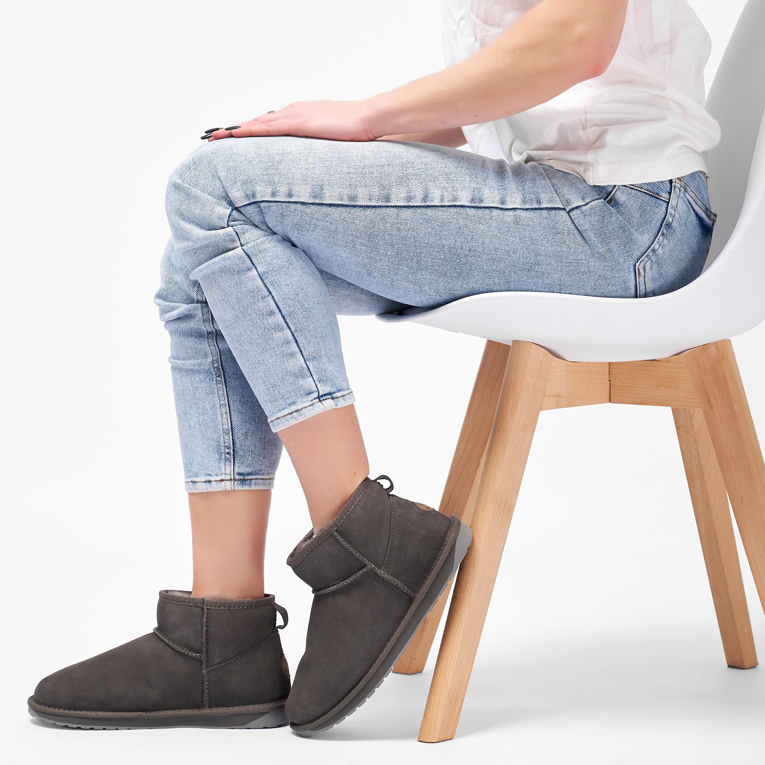 

Женские угги EMU Australia, серые, Серый