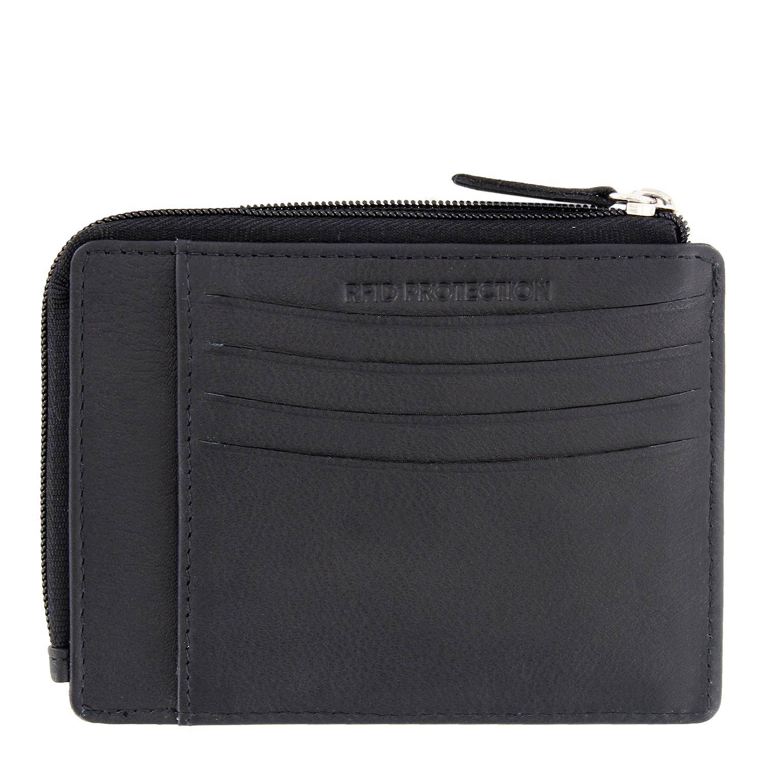 Чехол для кредитных карт Braun Buffel CARDIFF Card case + zip 8CS 89149, цвет черный, размер ONE SIZE - фото 2
