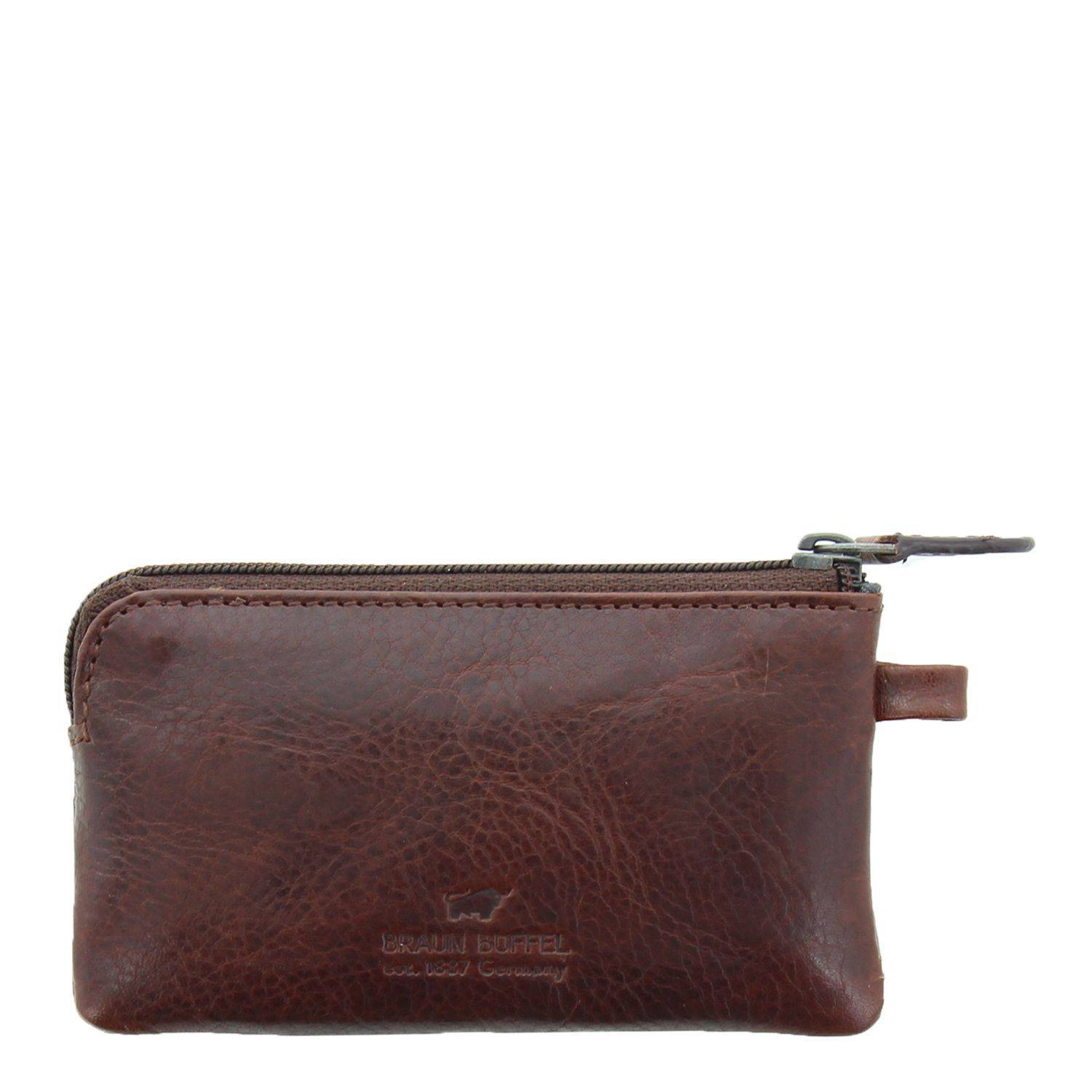 Ключница Braun Buffel AREZZO Key Case 81401, цвет коричневый, размер One Size