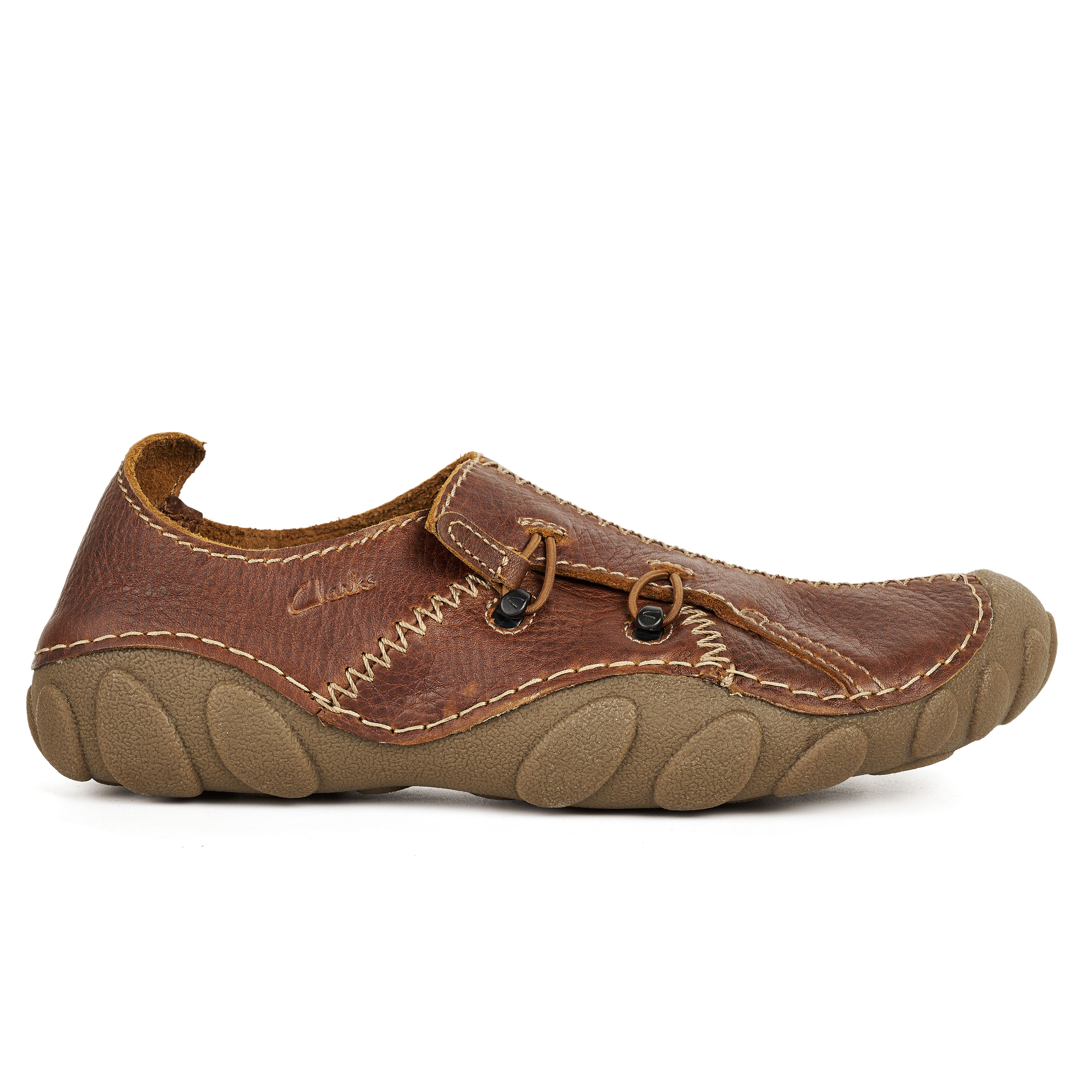 

Мужские полуботинки Clarks, коричневые, Коричневый