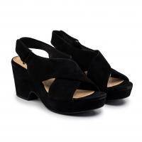 Женские босоножки Clarks(Maritsa Lara 26131774), черные, арт: 26131774