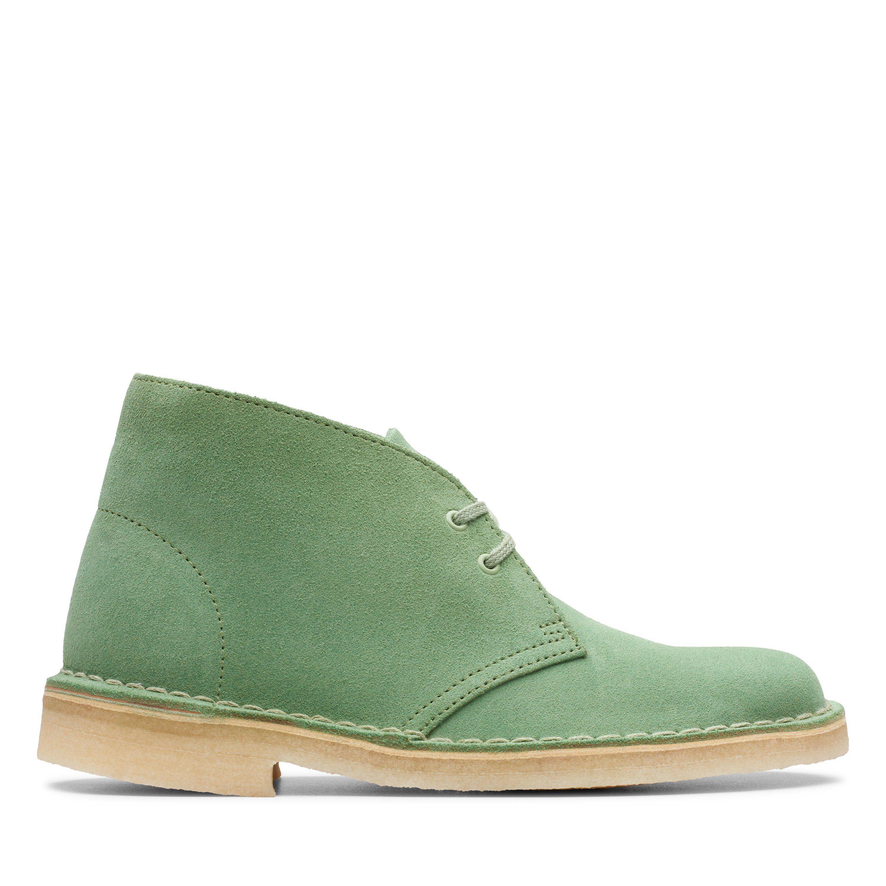 Женские дезерты Clarks(Desert Boot. 26138825), зеленые, цвет зеленый, размер 37 - фото 2