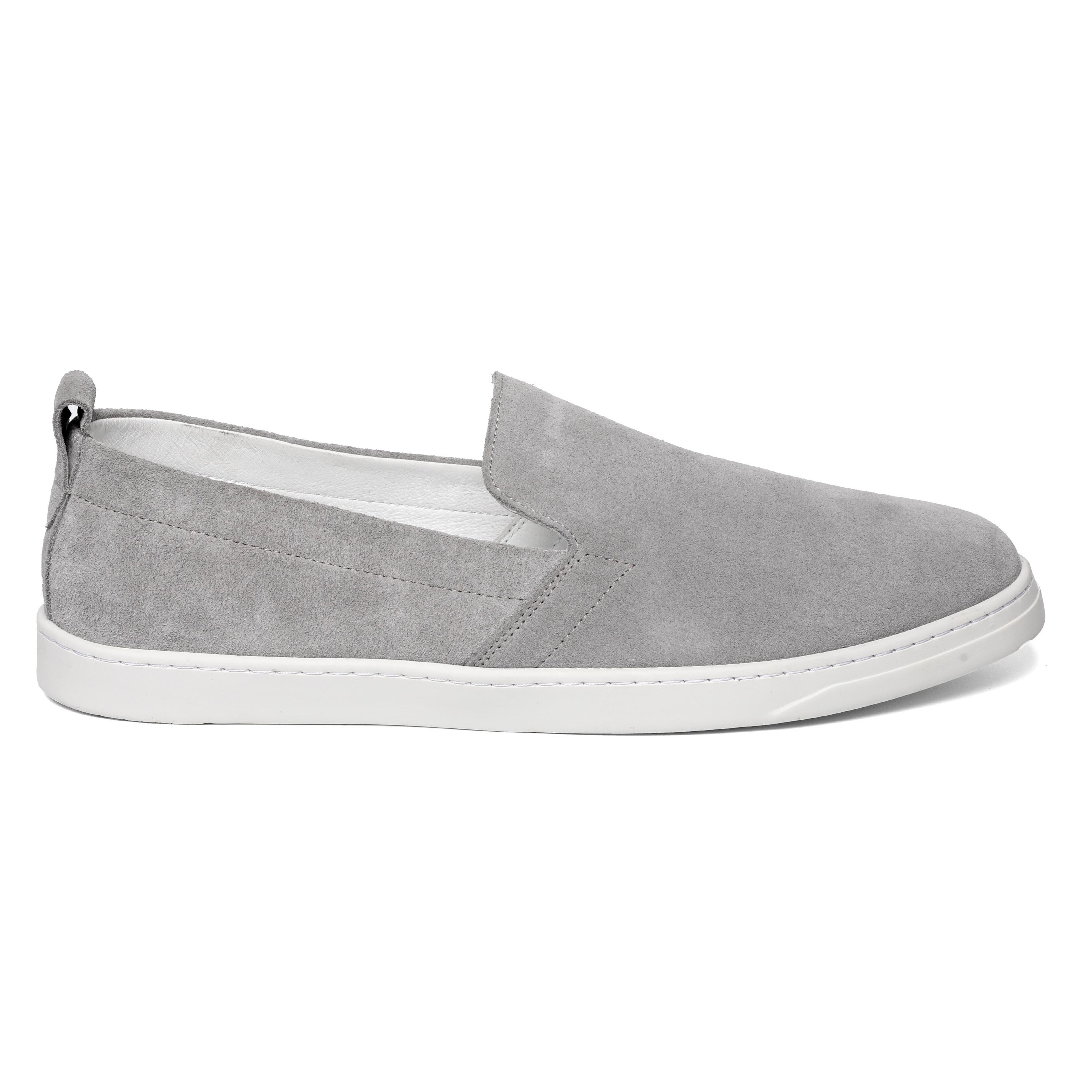 

Мужские слипоны Clarks, серые, Серый