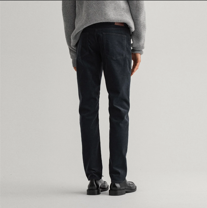 Мужские джинсы Gant, черные, цвет черный, размер 32 - фото 2