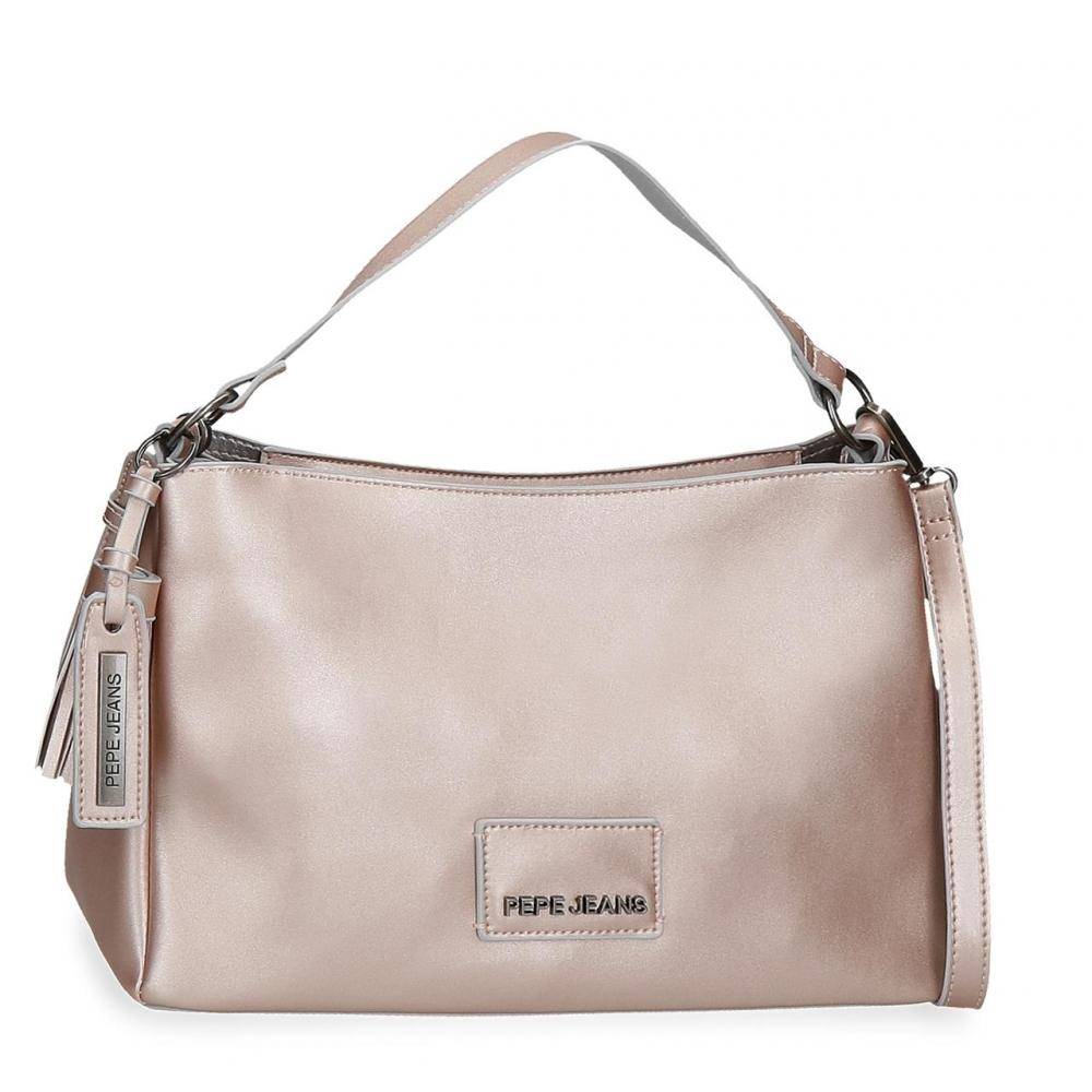 Женская сумка хобо Pepe Jeans Bags, розовая, Розовый  - купить