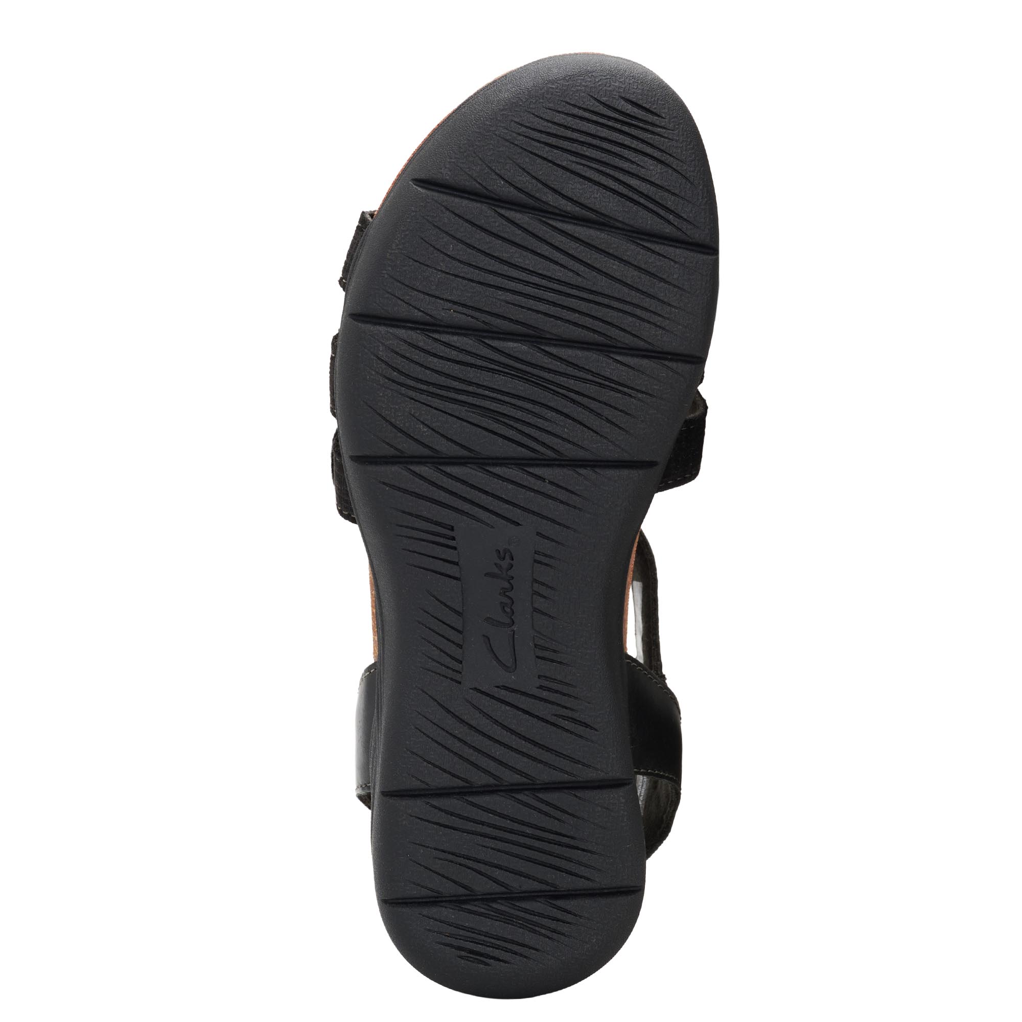 

Женские сандалии Clarks, черные, Черный