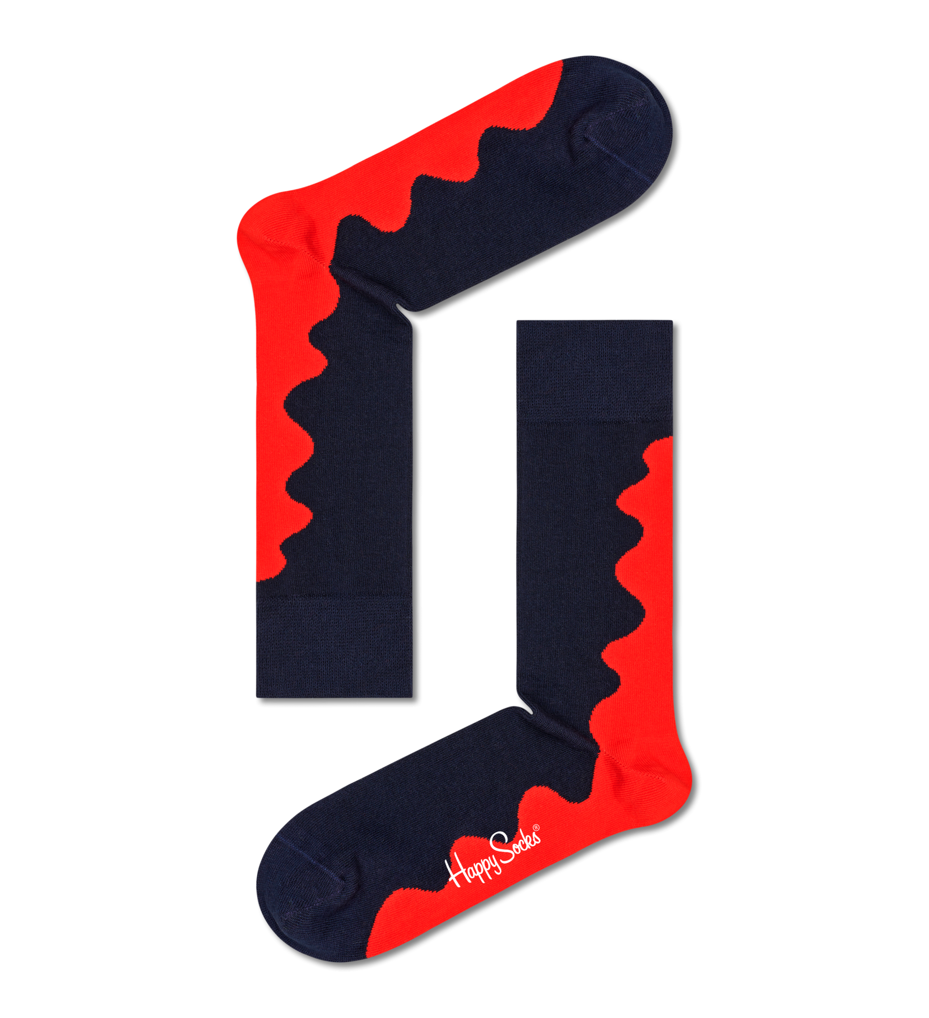 Носки Happy socks Wave Sock WAV01 6500, размер 25 - фото 1