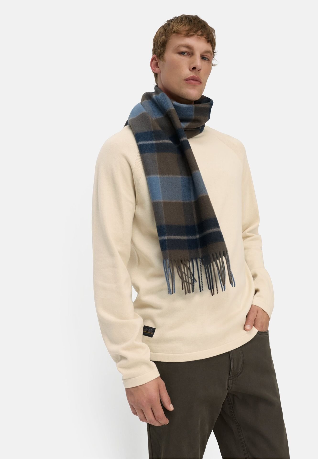 

Мужская водолазка Camel Active, белая, Белый