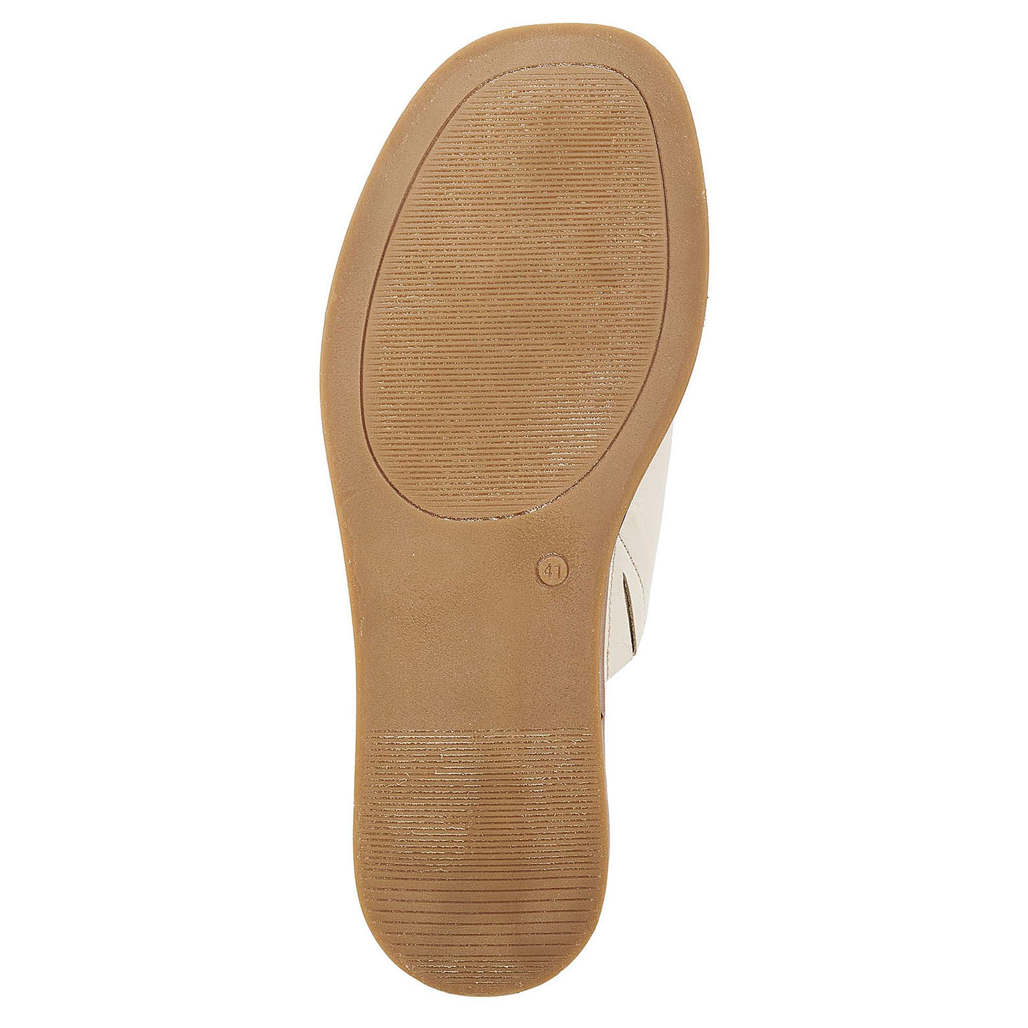 

Женские сланцы Clarks, белые, Белый