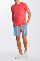DRAWSTRING STRIPE LOGO SHORTS 20077 - DRAWSTRING STRIPE LOGO SHORTS 20077