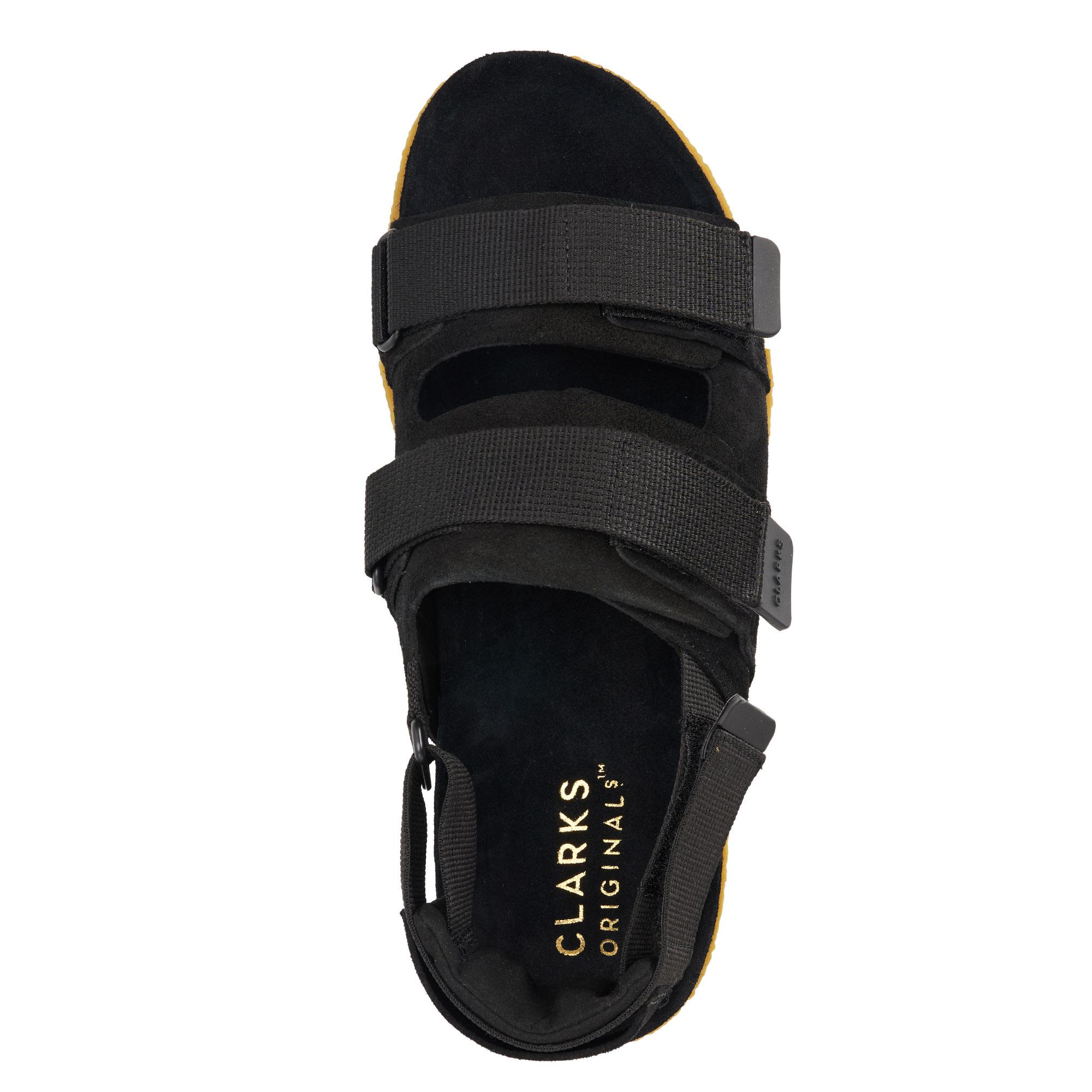 

Мужские сандалии Clarks, черные, Черный