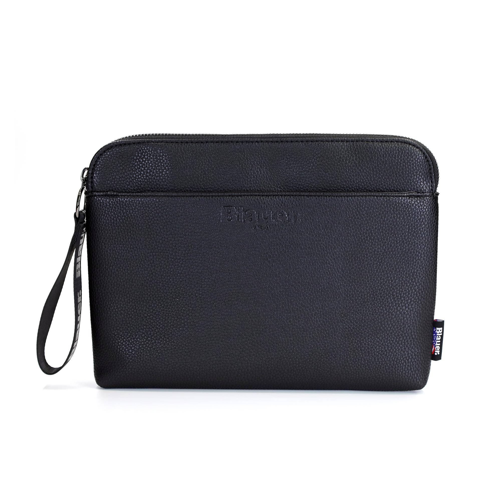 Мужская сумка Blauer, черная, цвет черный, размер ONE SIZE - фото 1