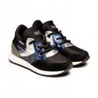 Женские кроссовки Pepe Jeans London(DEAN FASHION PLS30883), черные, арт: PLS30883
