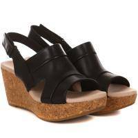 Женские босоножки Clarks, черные, арт: 26139954