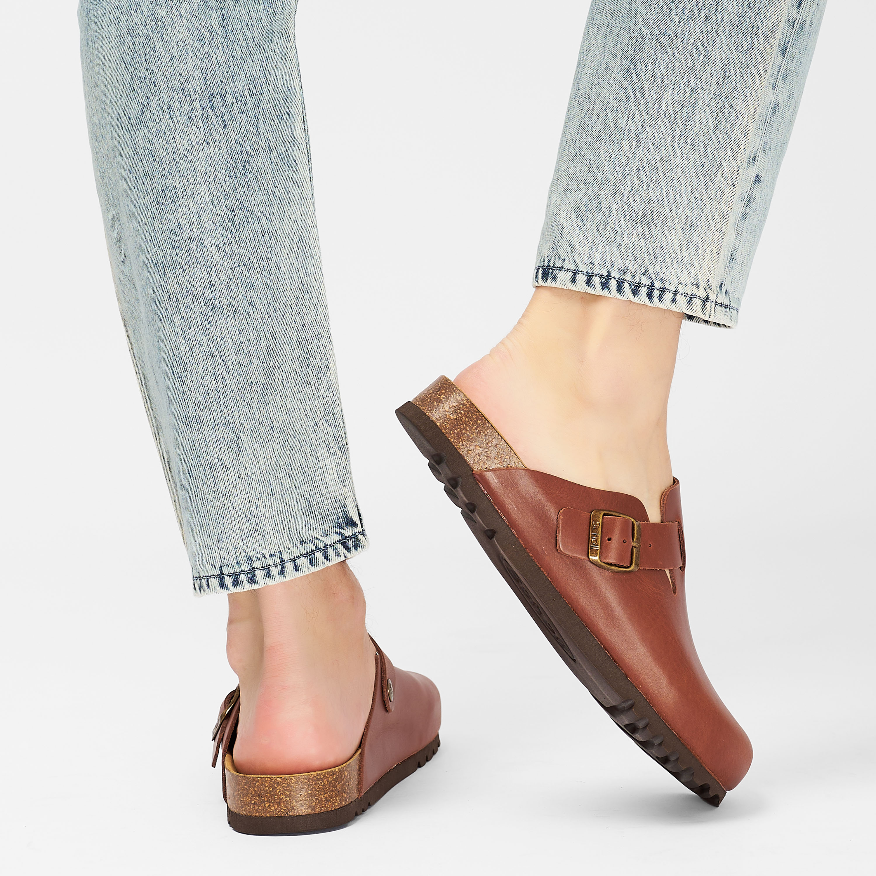 

Мужские сабо SCHOLL, коричневые, Коричневый