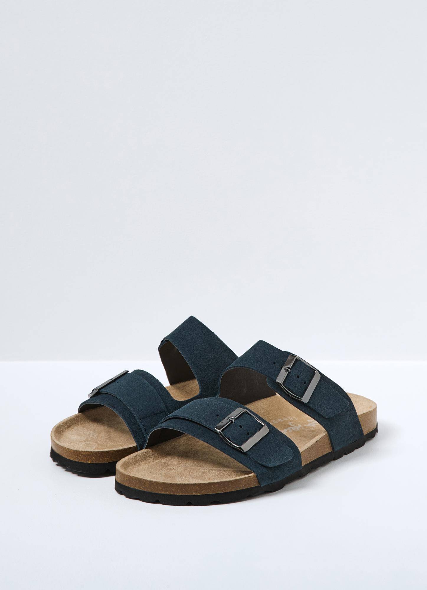 

Мужские сланцы Pepe Jeans London (BIO MAN SUEDE 22 s_PMS90098), синие, Синий