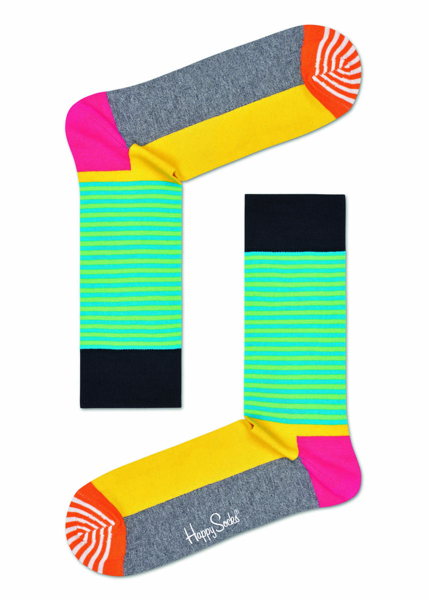 Носки Happy socks Half Stripe Sock HAS01