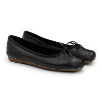 Женские балетки Clarks, черные, арт: 20352929