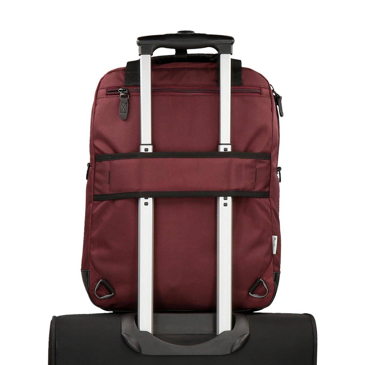 Купить рюкзак для мужчин Pepe Jeans Bags, цвет бордовый, Модель