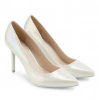 Женские туфли-лодочки Buffalo shoes(JASMYN 1290101), белые, арт: 1290101