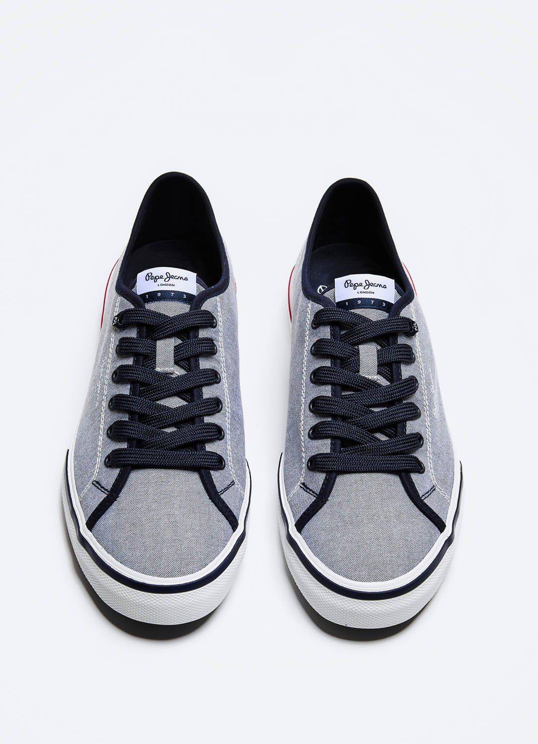 Купить Мужские кеды Pepe Jeans London, цвет синий, Модель: KENTON SMART ...