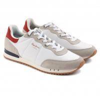 Мужские кроссовки Pepe Jeans London(TINKER BASIC NYLON PMS30505), белые, арт: PMS30505