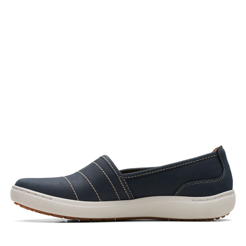 

Женские слипоны Clarks, синие, Синий