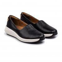 Женские слипоны Clarks(Un Rio Step 26141283), черные, арт: 26141283