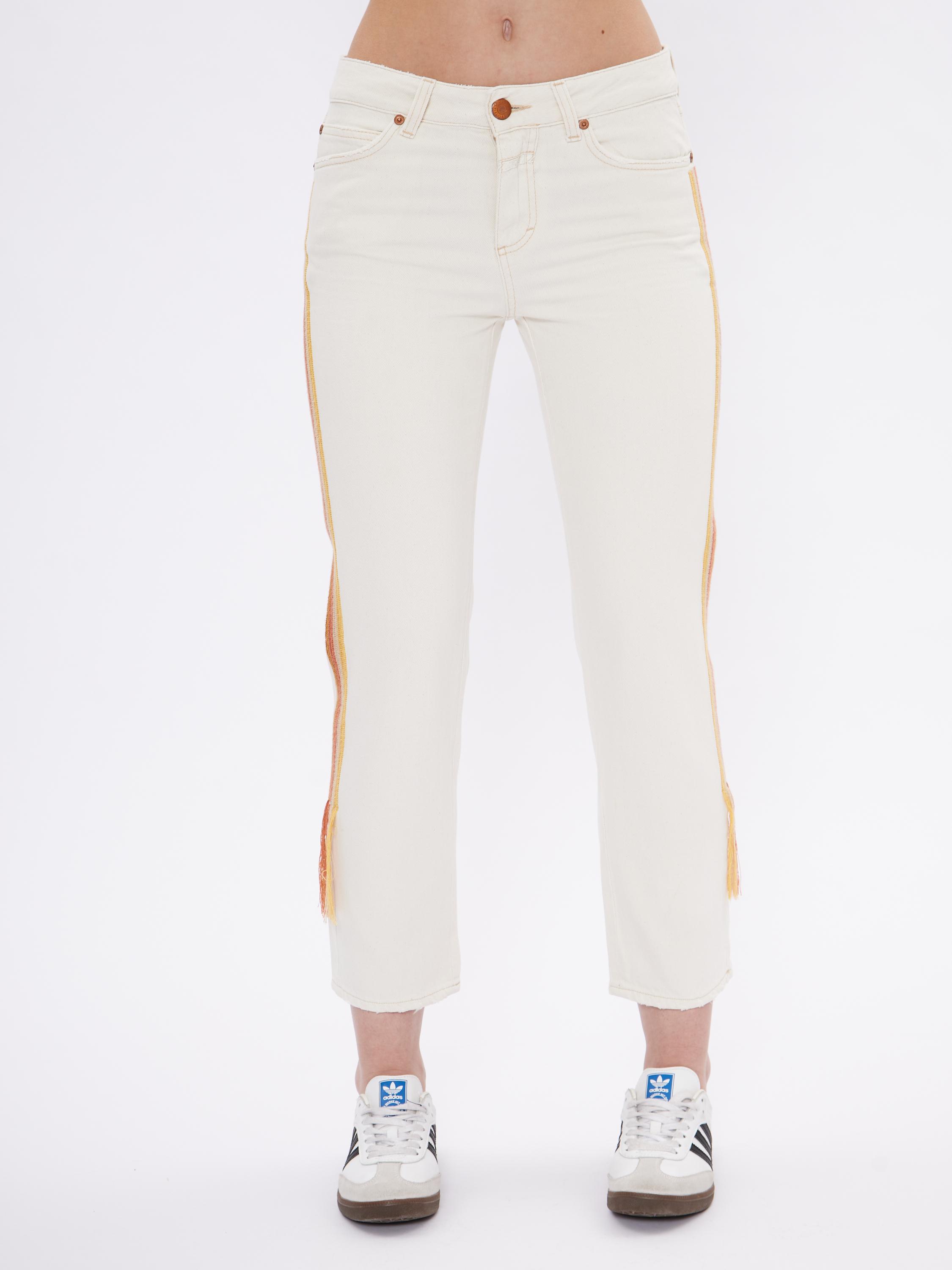 

Женские брюки Closed, белые, Белый