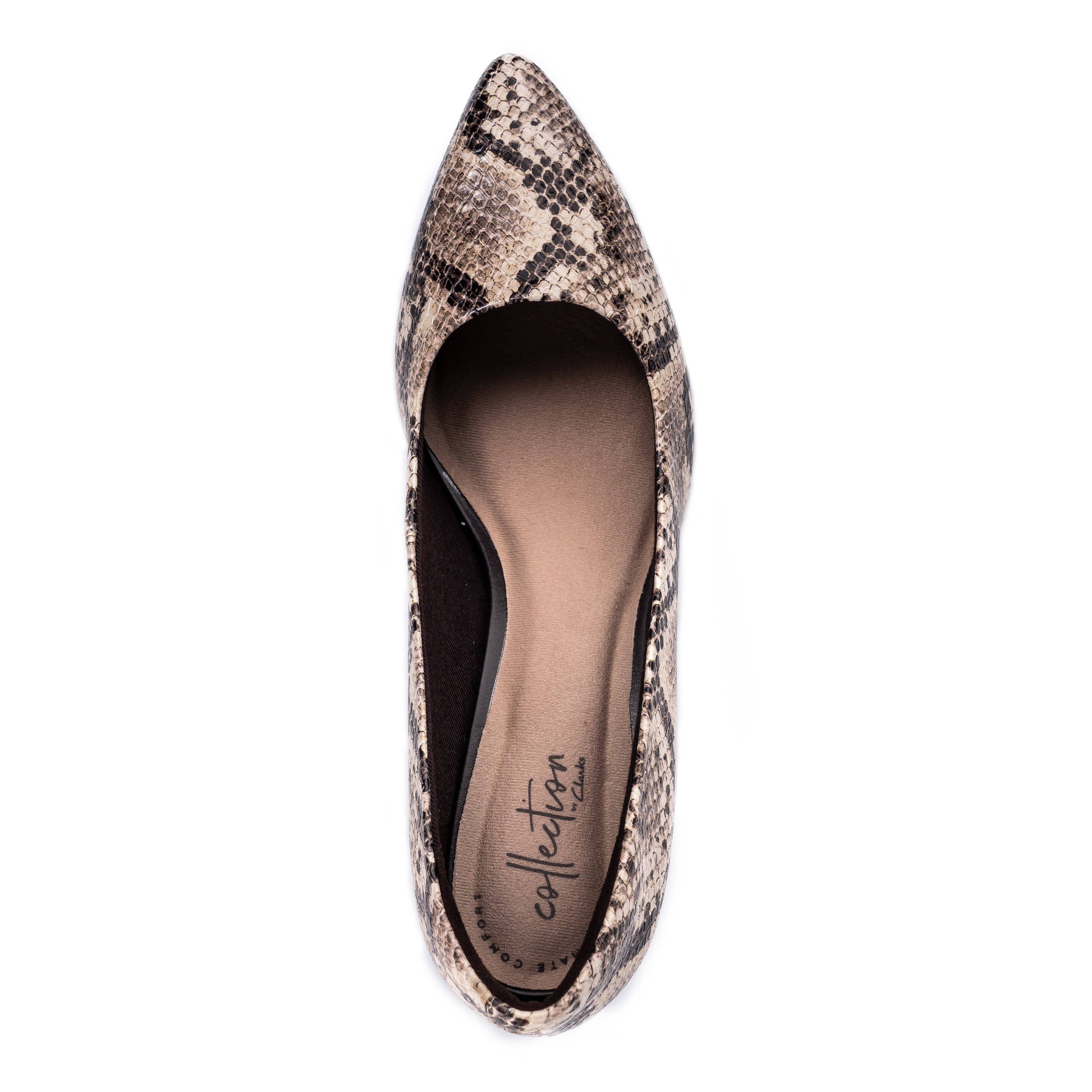 Женские туфли-лодочки Clarks(Linvale Jerica 26146450), серые, цвет серый, размер 41.5 - фото 7