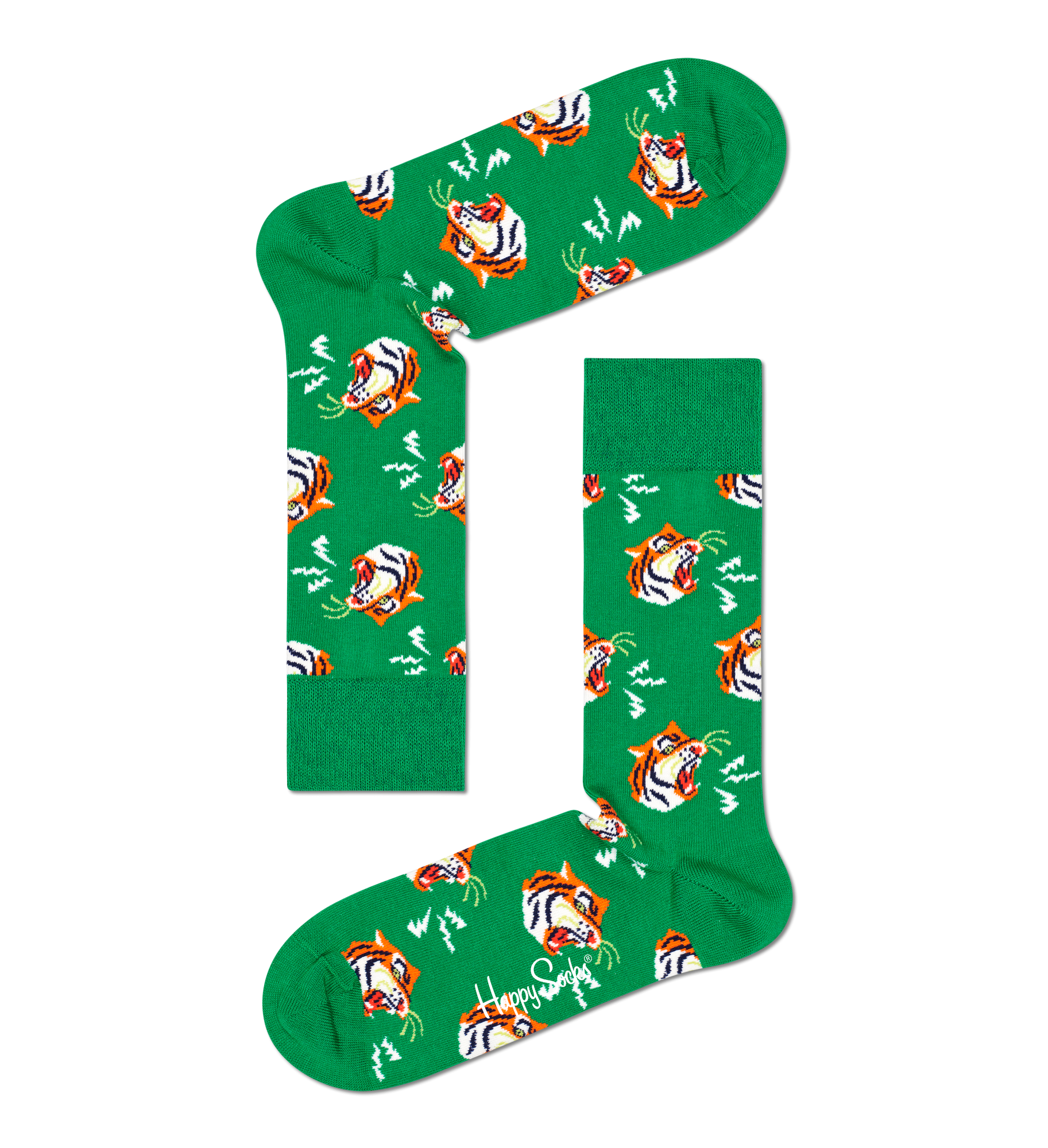 Носки Happy socks Tigers Roaring Back Sock TIG01 7300, размер 29