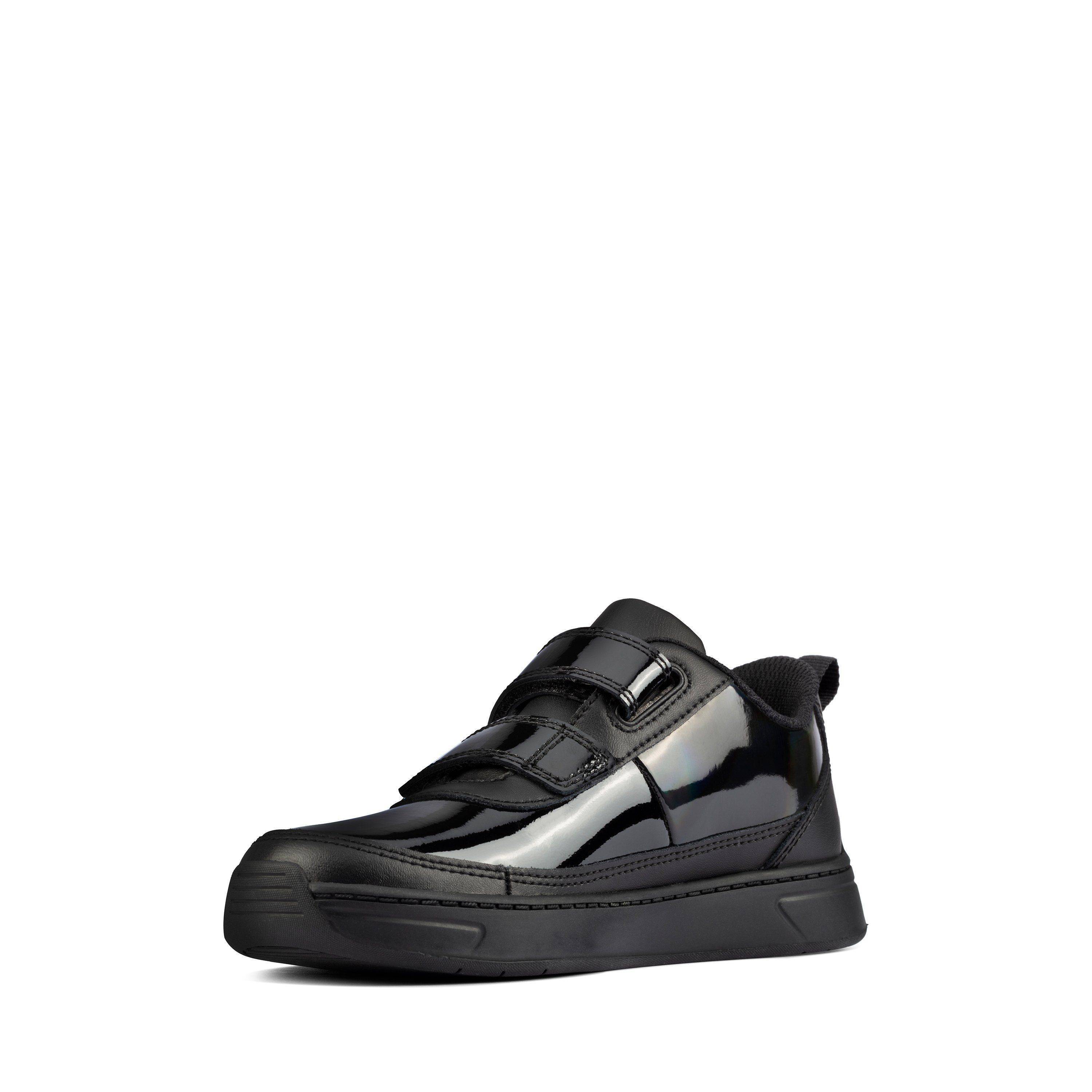 Детские кроссовки Clarks (Vibrant Glow K 26162161), черные, цвет черный, размер 30 - фото 4
