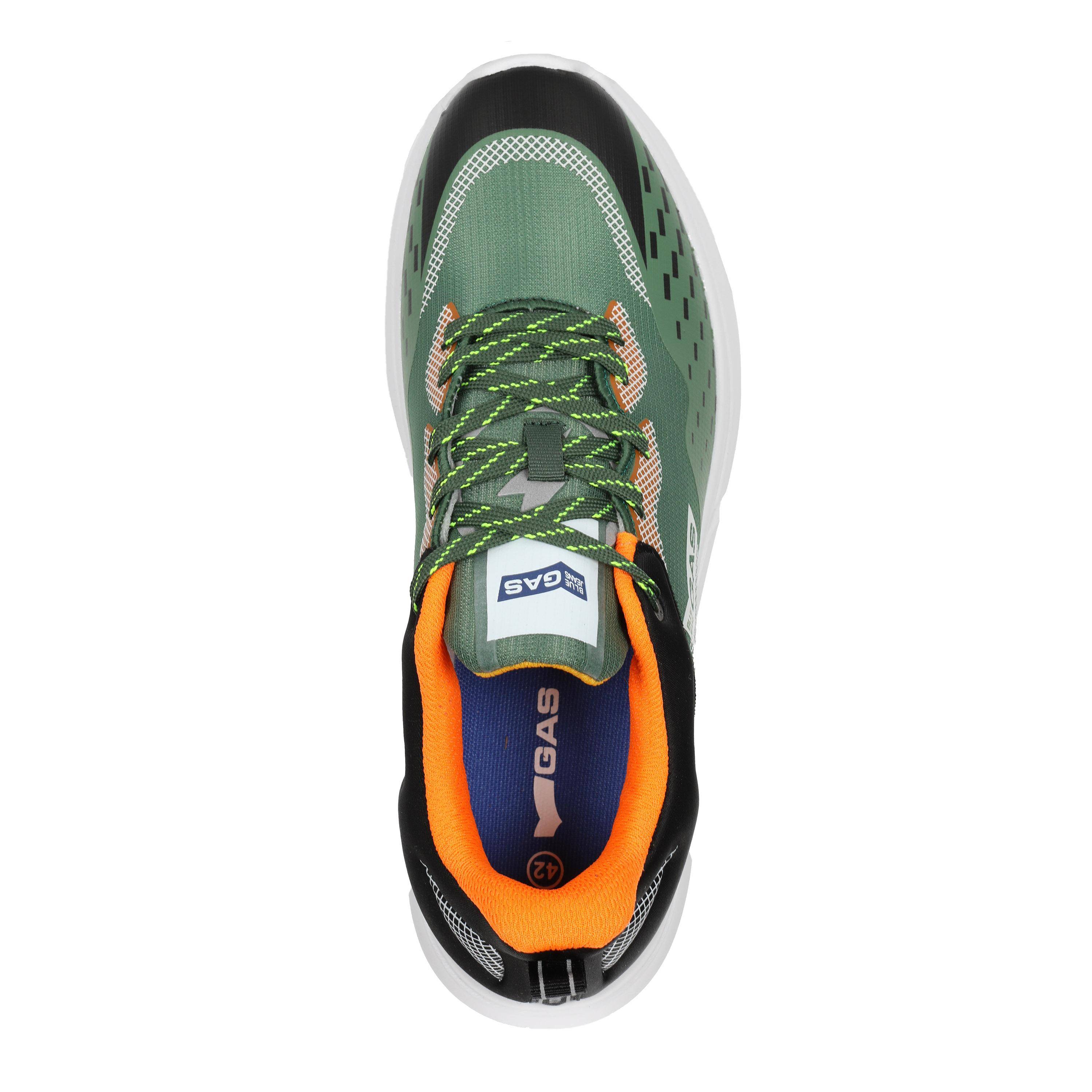Мужские кроссовки GAS, зеленые, цвет зеленый, размер 44 - фото 4