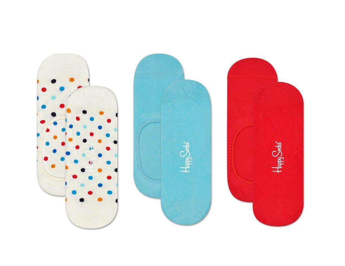 

Носки Happy socks 3-Pack Multi Dot Liner Sock DOT18