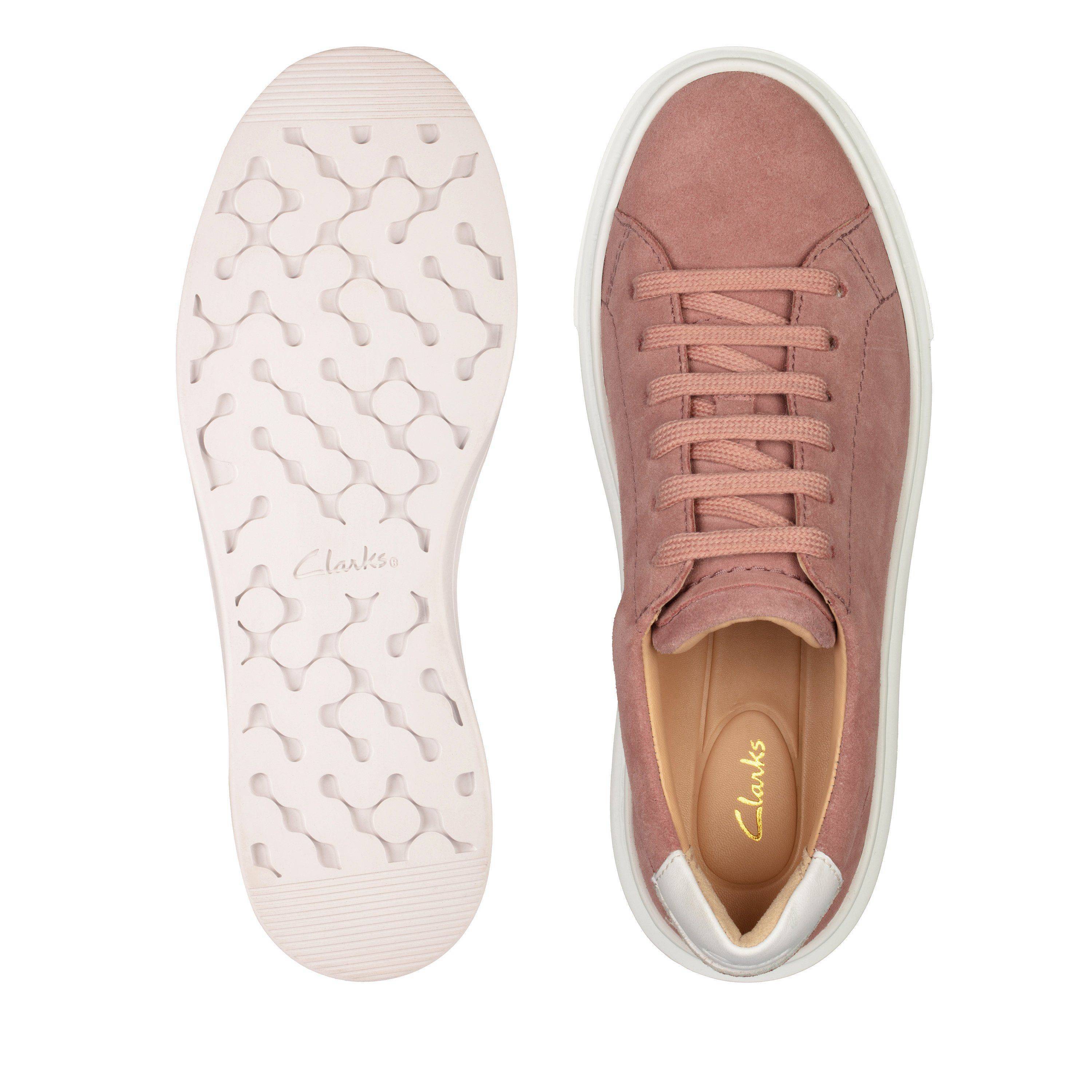 

Женские кеды Clarks (Hero Lite Lace 26161113), розовые, Розовый